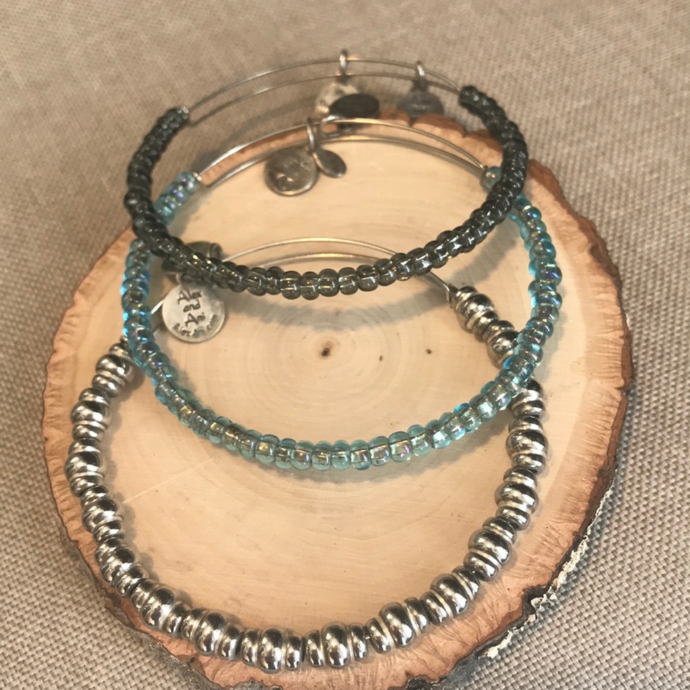 3 Beaded bracelets